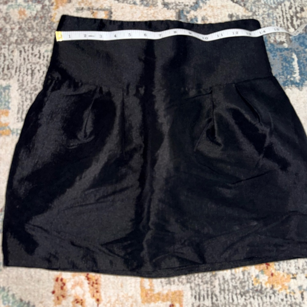 Spring Street Black Mini Skirt